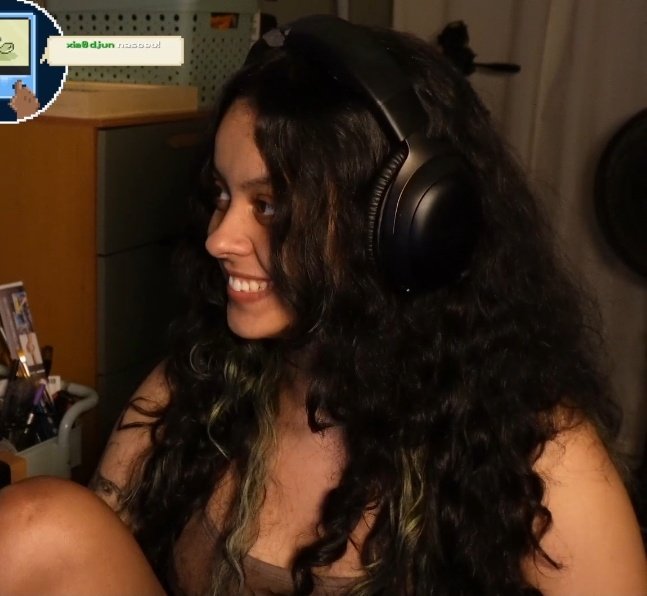 que mulher bonita sério choke7 você tá radiante