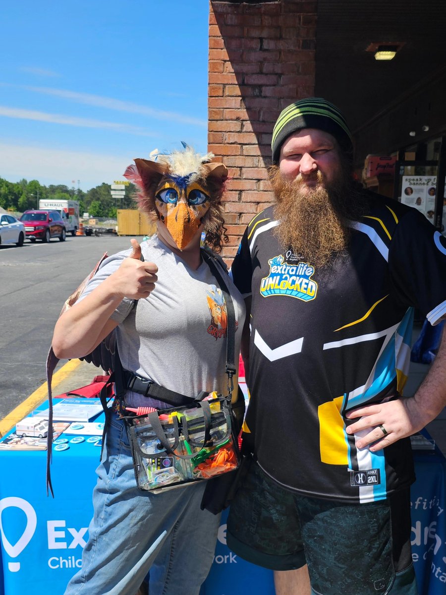 ExtraLifeAtl's tweet photo. Huge thanks to Chris &amp; @UrbnpopComicsCo for the invite - and for the comics we’ll use to recruit and share with kids at future events.  This community keeps leveling up.

#ExtraLifeATL #FreeComicBookDay #GamingForGood #ExtraLife https://t.co/mTwsDAjPUr