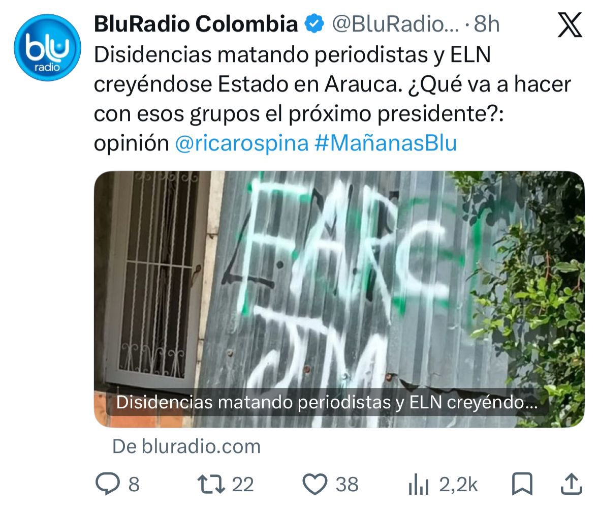 María Fernanda Cabal tweet media