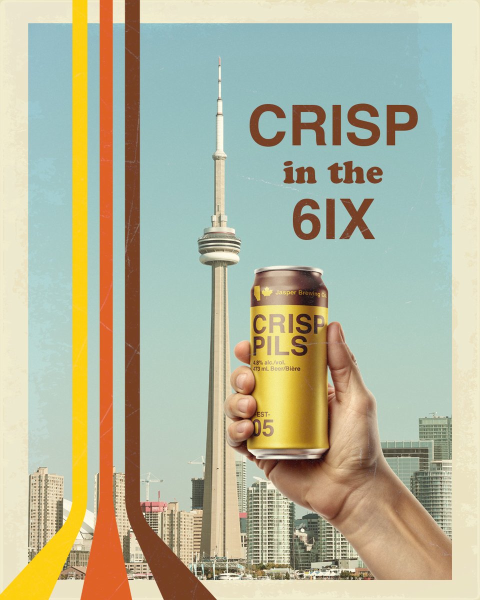 JasperBrewing's tweet photo. We're very excited to announce that Crisp Pils is heading to Ontario. 🍻

To everyone who's supported us, shared a pint, or cracked open a Crisp Pils along the way — thank you. Seeing our little mountain beer make its way east feels pretty surreal. #crisppils https://t.co/lH6UYy3Bbi