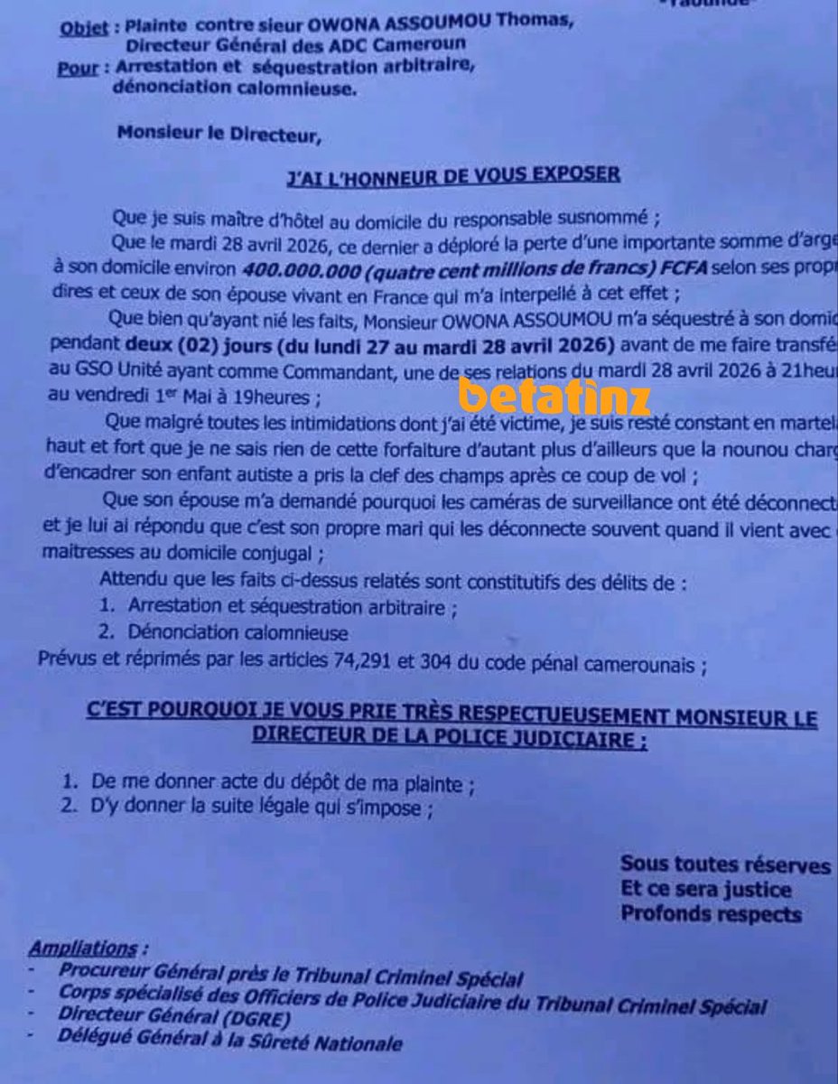 Beta Tinz🇨🇲 tweet media