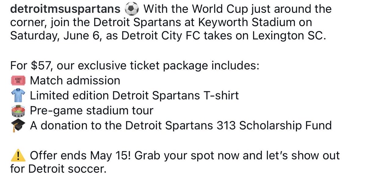 Detroit Spartans tweet media