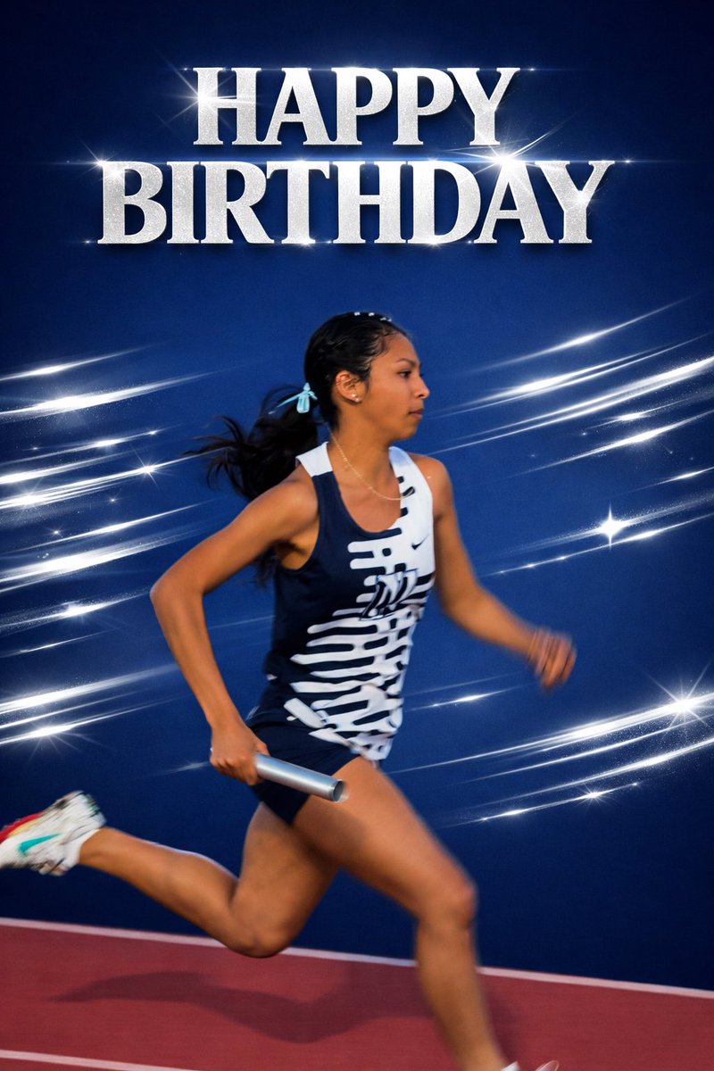 Nimitz_Track's tweet photo. Happy Birthday to our 800m and relay star Isabel Romo!
#AnchorDown https://t.co/pNXWpKt8bL