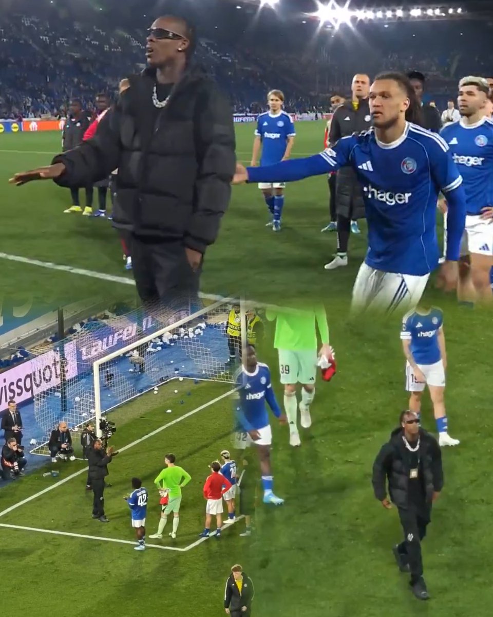 RMCsport's tweet photo. 👀Scène surprenante !

Emmanuel Emegha, dans son rôle de capitaine, est venu devant la tribune pour demander aux supporters d'applaudir ses coéquipiers. 

Mais ça ne s'est pas passé comme le Néerlandais l'espérait. Les supporters n'ont pas répondu de manière positive. https://t.co/Ug9zD1zxD2
