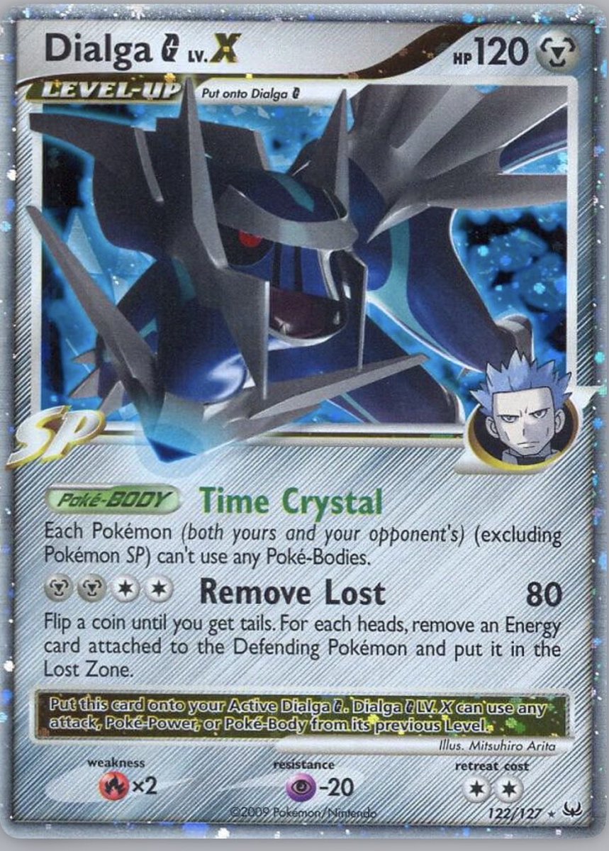 traegar227's tweet photo. I go to church every Sunday, but the existence of Dialga G Lvl X might be proof that we actually live in an uncaring, godless universe. https://t.co/o2TjQbVo02
