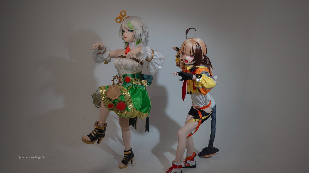 Achirasmthgidk's tweet photo. attack position (?)

👧:@freia_000 
🍵:@mercer_kig 
#rkggk #immergination https://t.co/IkWPCN4sT5