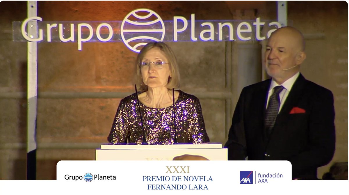 edit_planeta's tweet photo. #PremioFernandoLara | Marta Platel gana el XXXI Premio de Novela Fernando Lara por «El baile de las criadas».
¡Enhorabuena! @Planetadelibros @FundacionAXA https://t.co/fFLK4rU6rq
