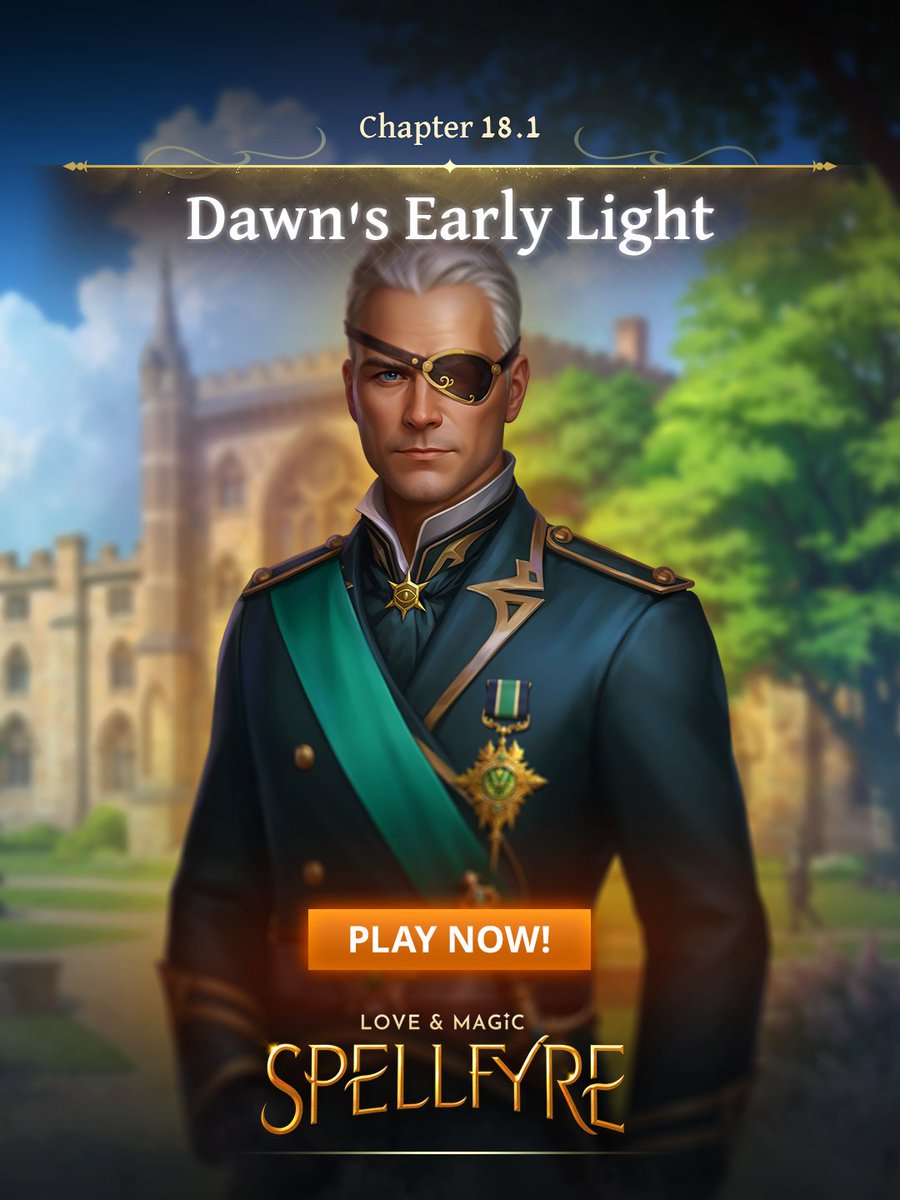 candlelightgame's tweet photo. 💫 The final chapter of Term I begins NOW! 

Play the latest scene in LOVE &amp; MAGIC™: SPELLFYRE for free on iOS and Android, link in bio ⬆️

#loveandmagicspellfyre #romantasy #candlelightgames https://t.co/6NWBkkrS1u