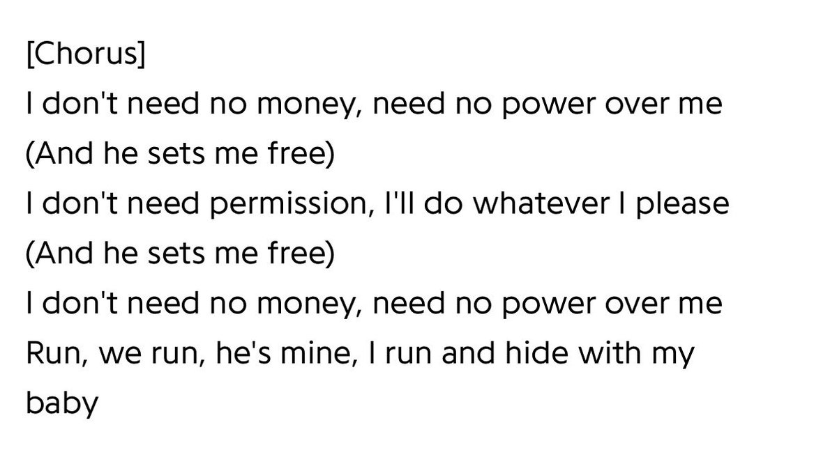 the as she pleases reference now im crying