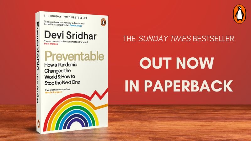 Prof. Devi Sridhar tweet media