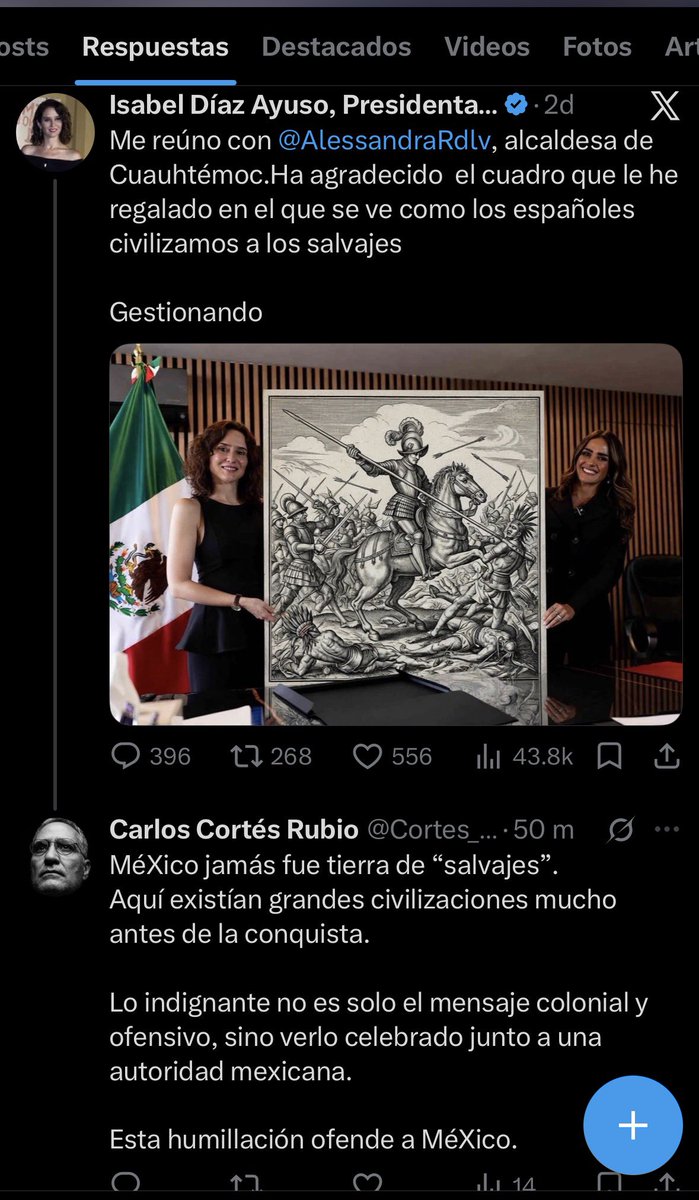 Cortes_CDMX's tweet photo. @PerdigueroASP A ver pedazo de odiota, lo indignante es que vengan y se crean SUPERIORES, no lo fueron y mucho menos lo son @IdiazAyuso 

Ustedes nada más vinieron a hacer un cagadero.

@AlessandraRdlv, caíste de mi gracia. https://t.co/xwx0gUZaHb