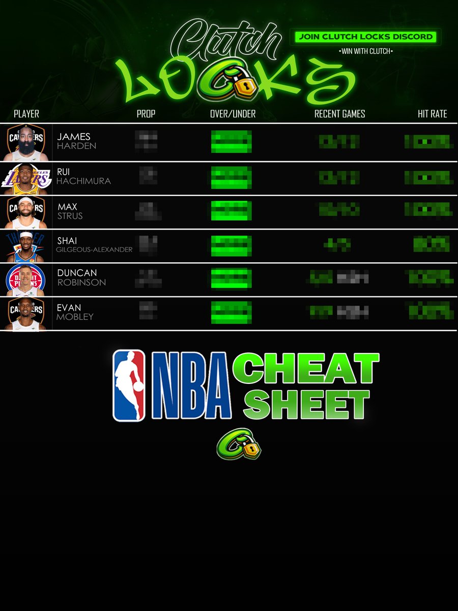 CLUTCHLOCKS tweet media