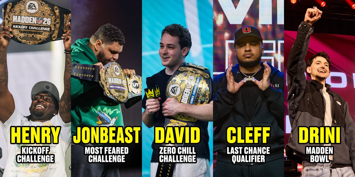 Madden Championship Series tweet media