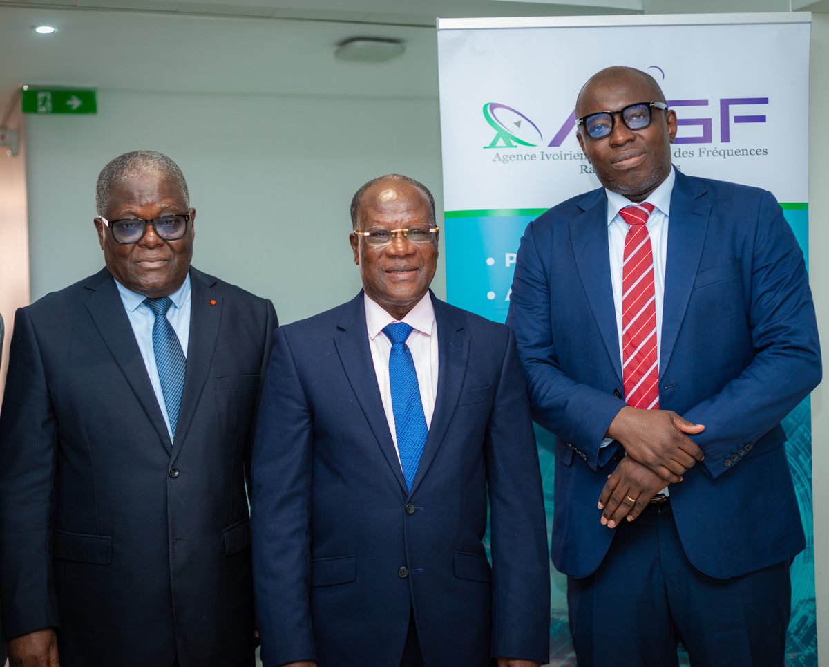 AIGF_CI's tweet photo. PASSATION DE CHARGE

En ce jour du 07 MAI 2026, à l'AIGF nous avons assisté à la passation de charge entre le PCA sortant M. BROU AKA Pascal et M. Abel DJOHORE. 
tout a été fait sous la supervision de M.KONATE Lassiné Inspecteur Technique représentant le Ministère de tutel https://t.co/PCgQiV0Zhe