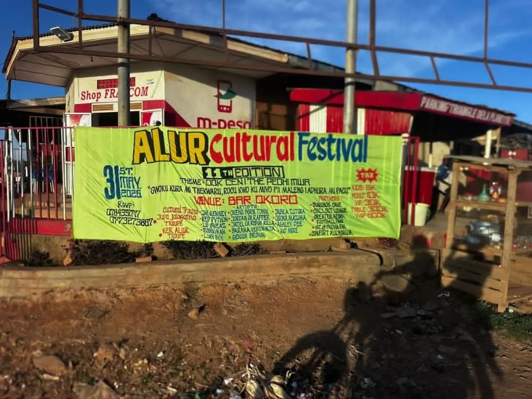 AlurCFestival's tweet photo. Given the fact that we occupy both congo and Uganda as a tribe here is the festival's banner hugging in mahagi congo
DRC is ready too!
@KerAlurKingdom 
@mtnmomoug 
@FOmwon18480 
@ALBERTO14005828 
@comfortalu https://t.co/bEET8abbOn