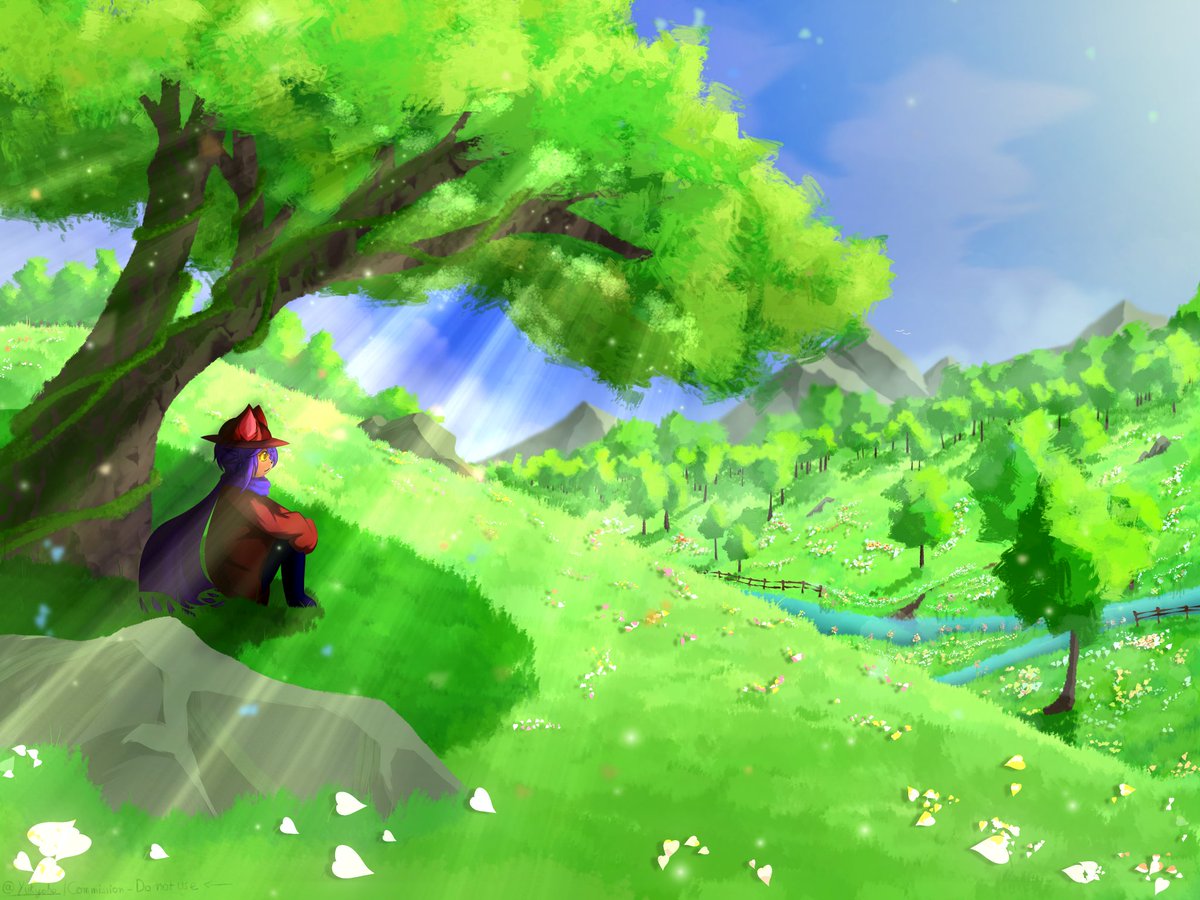 Yukyoho's tweet photo. Niko is just chilling.
#Oneshot #Niko #grass https://t.co/AdBUCOOPFU