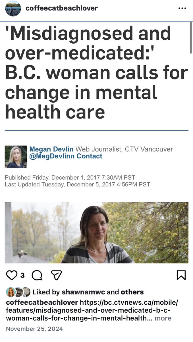 Jess140Tee's tweet photo. Change desperately needed in BC Mental Health Act, I was trying back in 2017.   #bcpoli  #mentalhealthmatters #mentalhealthadvocate https://t.co/lZhoVnfSLY