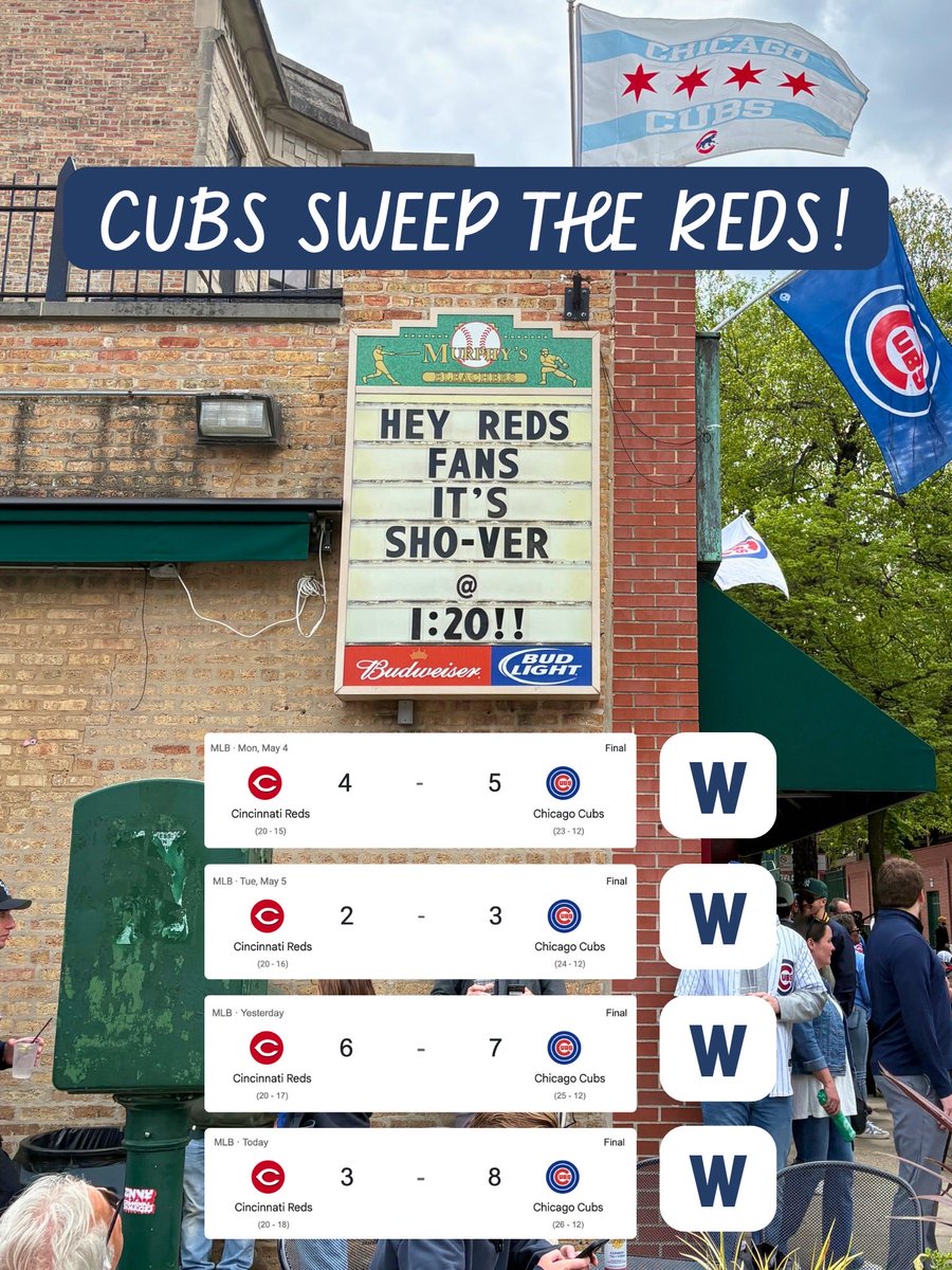 Murphy's Bleachers tweet media
