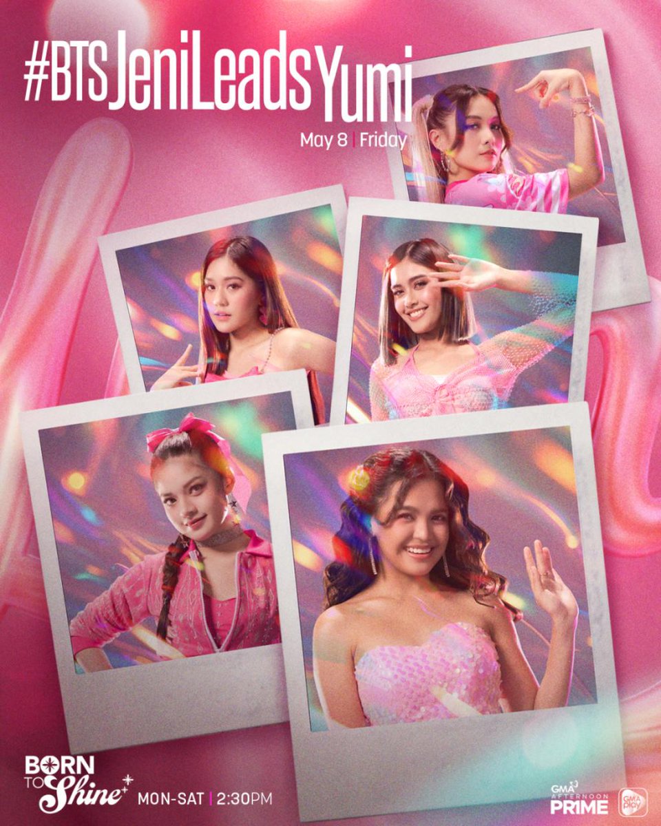 Start na ng leader duties ni Jeni sa #YUMI! 😍

Tumutok mamaya sa #BornToShine, 2:30 p.m. sa GMA Afternoon Prime!

Official Hashtag: #BTSJeniLeadsYUMI