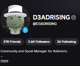 Roblox Trading News | Rolimon's tweet media