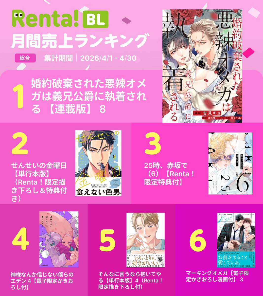 Renta!BL tweet media