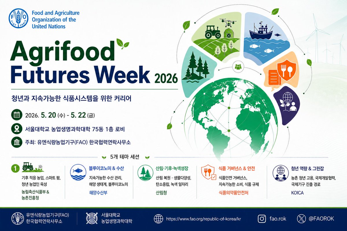 FAO in the Republic of Korea tweet media