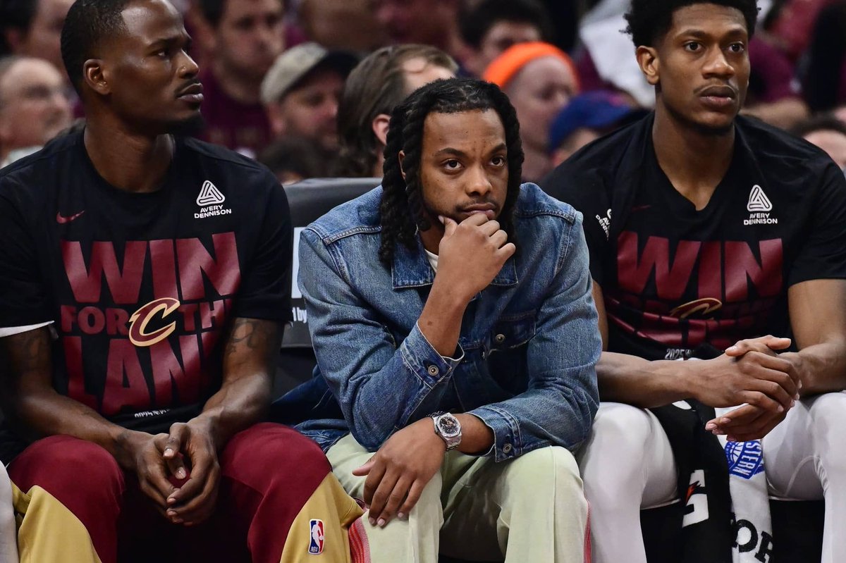 PulseCleveland's tweet photo. At least you would’ve been on the bench in street clothes and not pissing me off in the 4th quarter 💔🥀 https://t.co/KDyefGRvRp