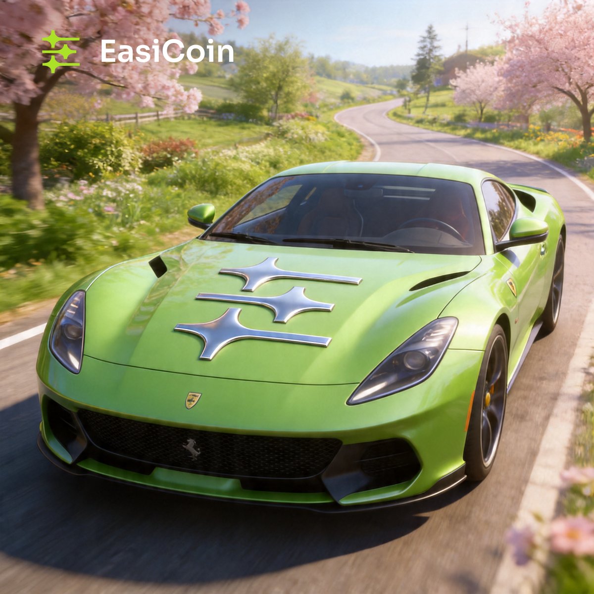 🚀 EasiCoin 질주 앞으로!  

 🌸벚꽃大道를 달리며, 멈추지 않고!  

⚡️단순 · 궁극 · 자유  

#EasiCoin #Crypto