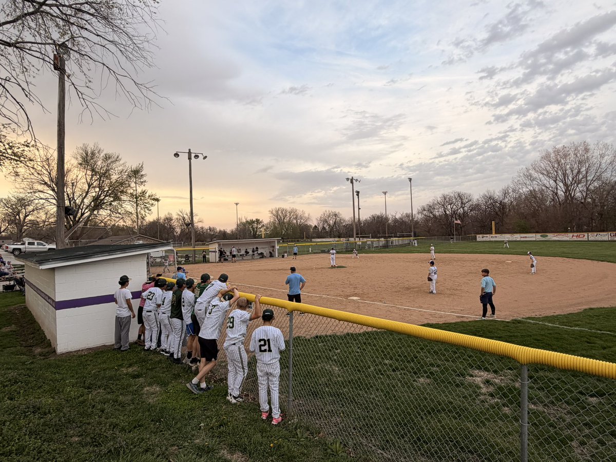 Bearsbaseball64's tweet photo. On a personal level, I’ll always cherish when I asked if we could stop on our way home to watch the end of my son’s game. They said yes without hesitation, and then every single one of those kids stood on the fence and cheered on little Ashby’s team. https://t.co/gp4z4QhIcS