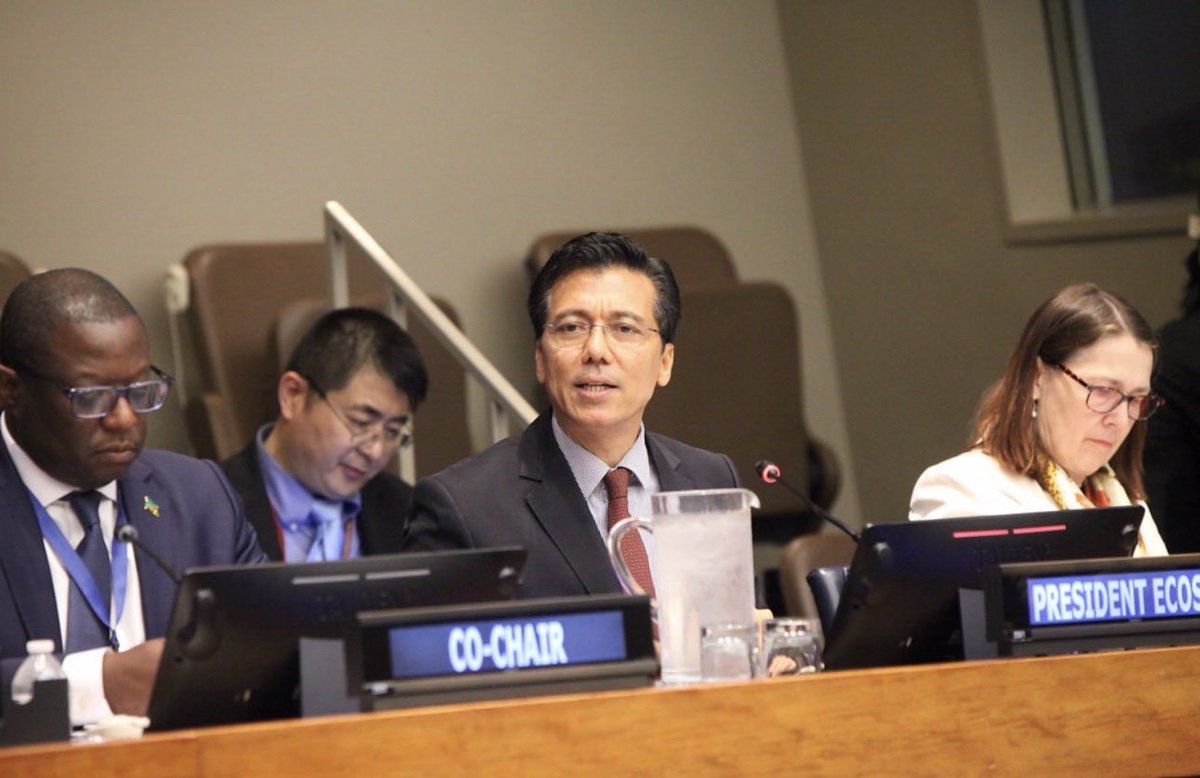 UN ECOSOC President tweet media