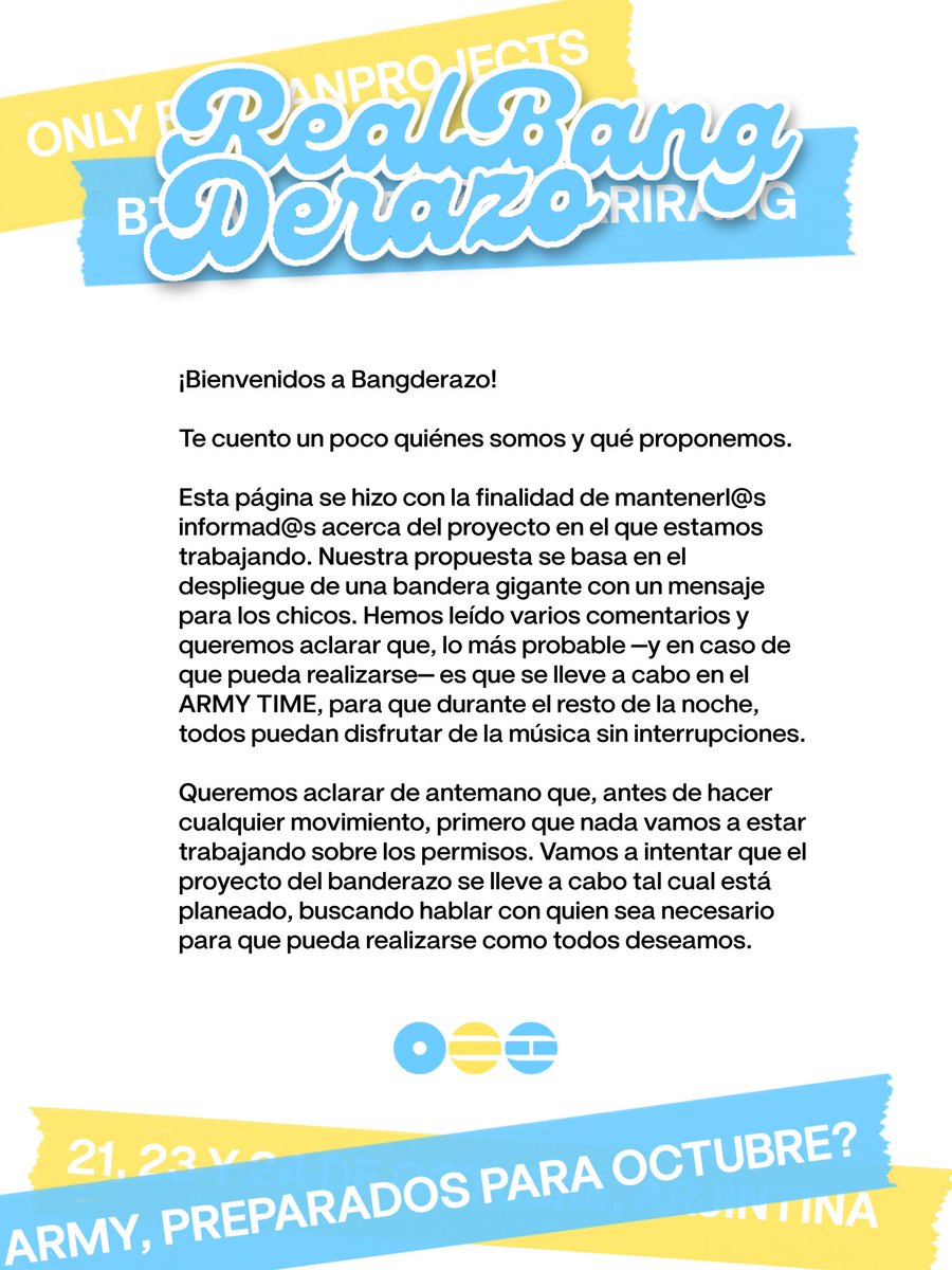 BANGTAN BANDERAZO tweet media