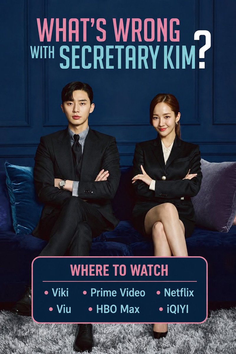 jocelynlalu's tweet photo. The worst rom-com ever is literally everywhere. 😂
WHERE TO WATCH WHAT'S WRONG WITH SECRETARY KIM
• Viki • Prime Video • Netflix • Viu • HBO Max • iQIYI
#WhatsWrongWithSecretaryKim
#ParkMinYoung
#ParkSeoJoon https://t.co/7SacaDVJu1