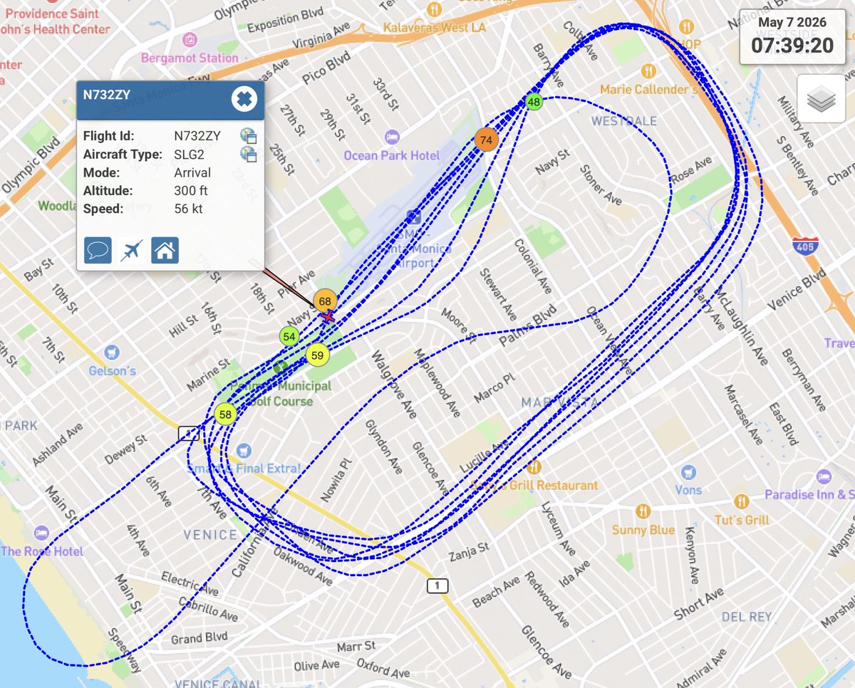 smostinks's tweet photo. Familes BLASTED awake 7:30 A.M  by noisy Sling Academy Flight School @SlingPilot (@SlingAircraft same manufacturer that crashed &amp; killed 2 people in Catalina last month.) No wonder THOUSANDS of Venice and Santa Monica residents want the airport closed. https://t.co/EocG6F7hBR https://t.co/g2KAsyp6dn