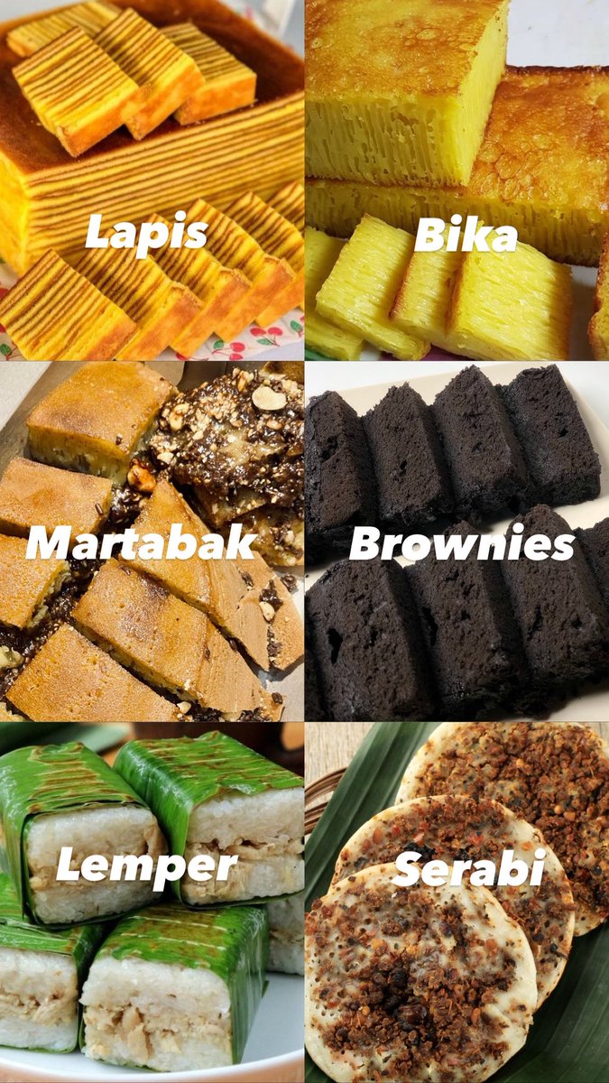 diantara makanan ini, mana yang paling enak?