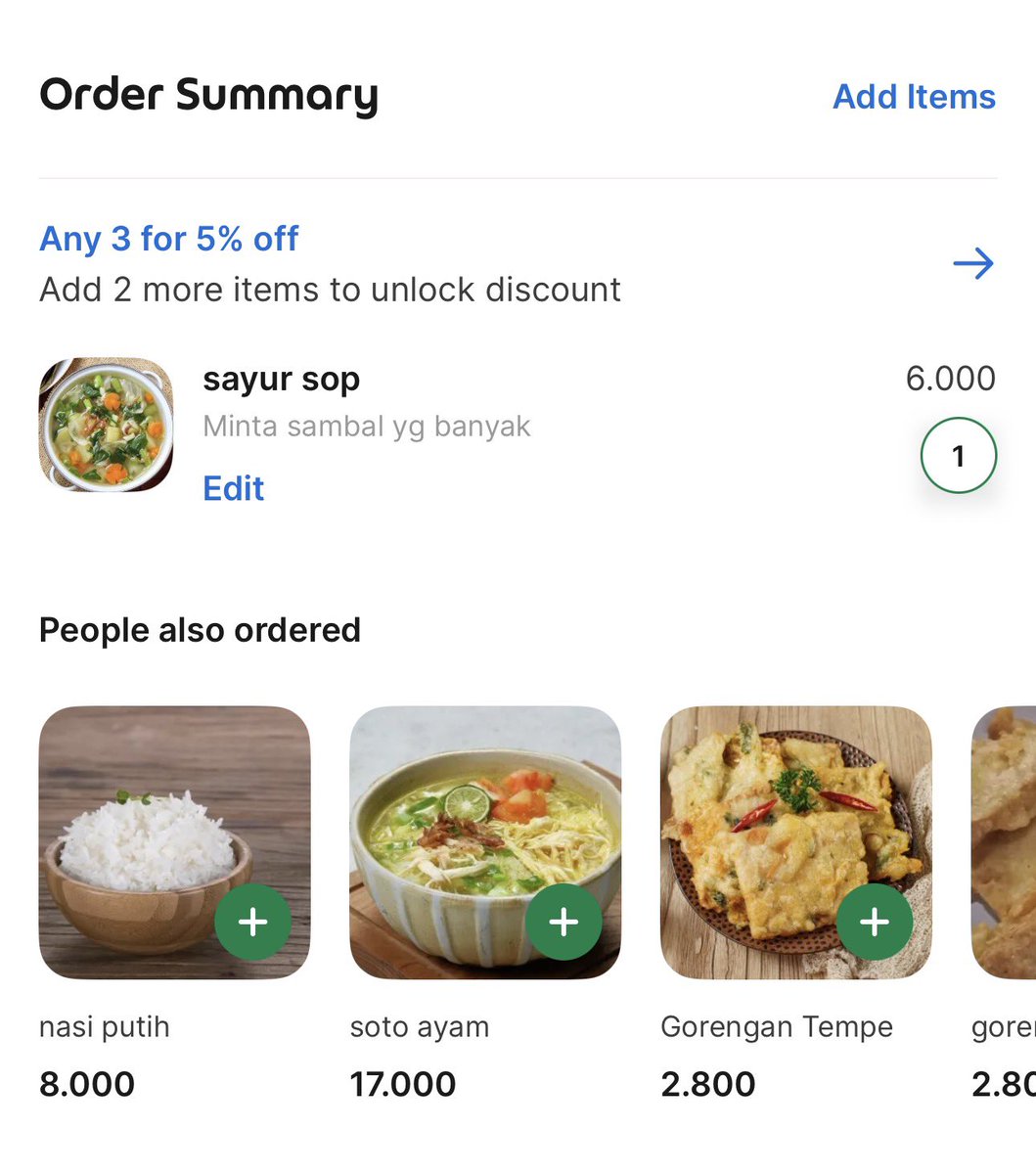 Kenapa mengganti tampilan di grab food list, sekarang kalau pesan makanan agak banyak yg keliatan di list hanya 1 atau 2 sajaaa, 

Agak aneh ih,
