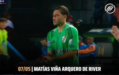 El AURA del Club Atlético River Plate cuando un jugador de campo tiene que atajar es INEXPLICABLE.

Historia pura. SENSACIONAL.