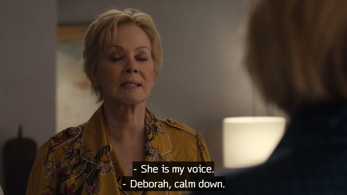 gayest thing deborah said all episode and she wasn't even pretending