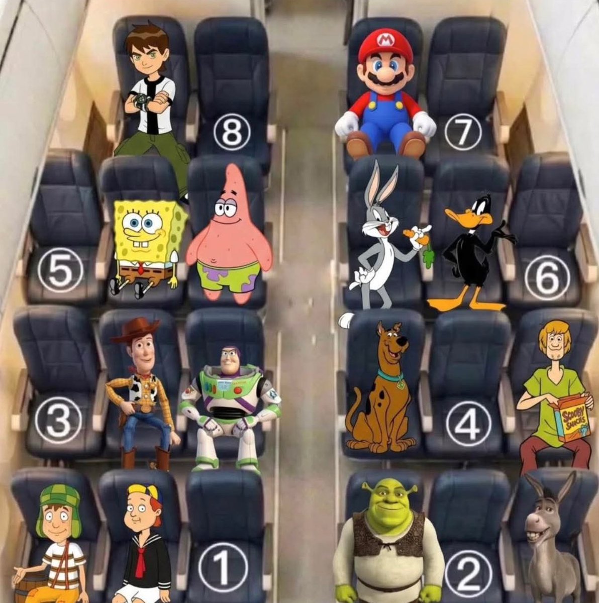 Contexto_Visual's tweet photo. Si son 15 horas de vuelo.

¿Al lado de quien te sientas? https://t.co/KY5OIBIyQV