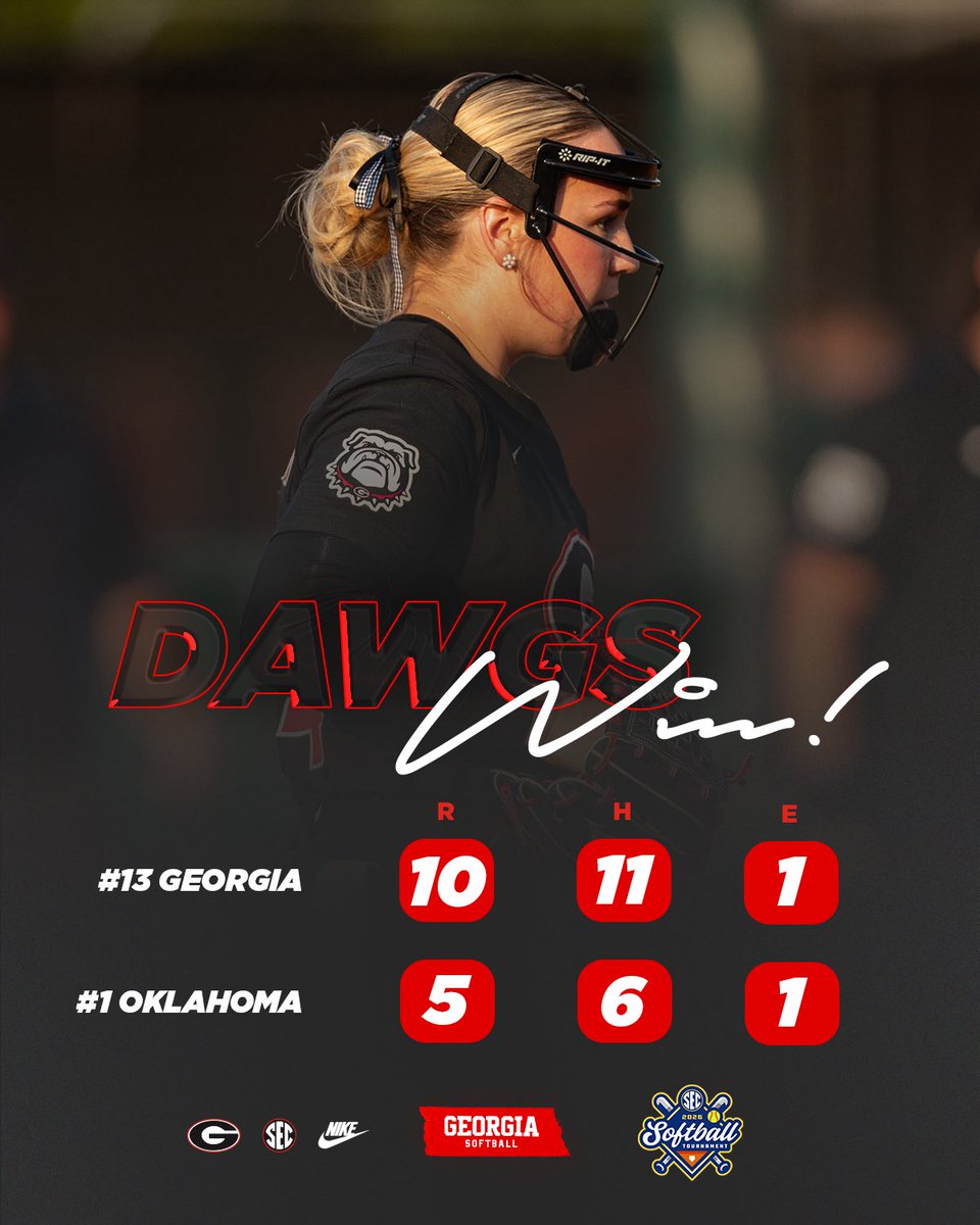 Georgia Softball tweet media