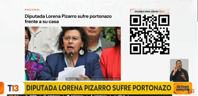 Recordemos que la comunista Lorena Pizarro votó en contra de TODAS las leyes de seguridad para aumentar penas a delincuentes.