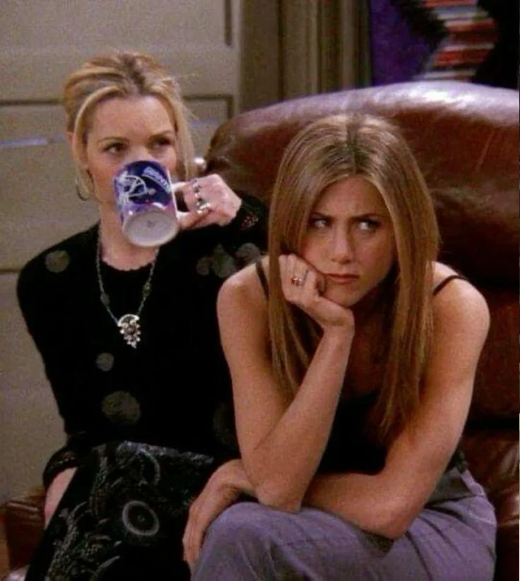 HighDemand44's tweet photo. Rachel and Phoebe https://t.co/pNxWBUh1TM
