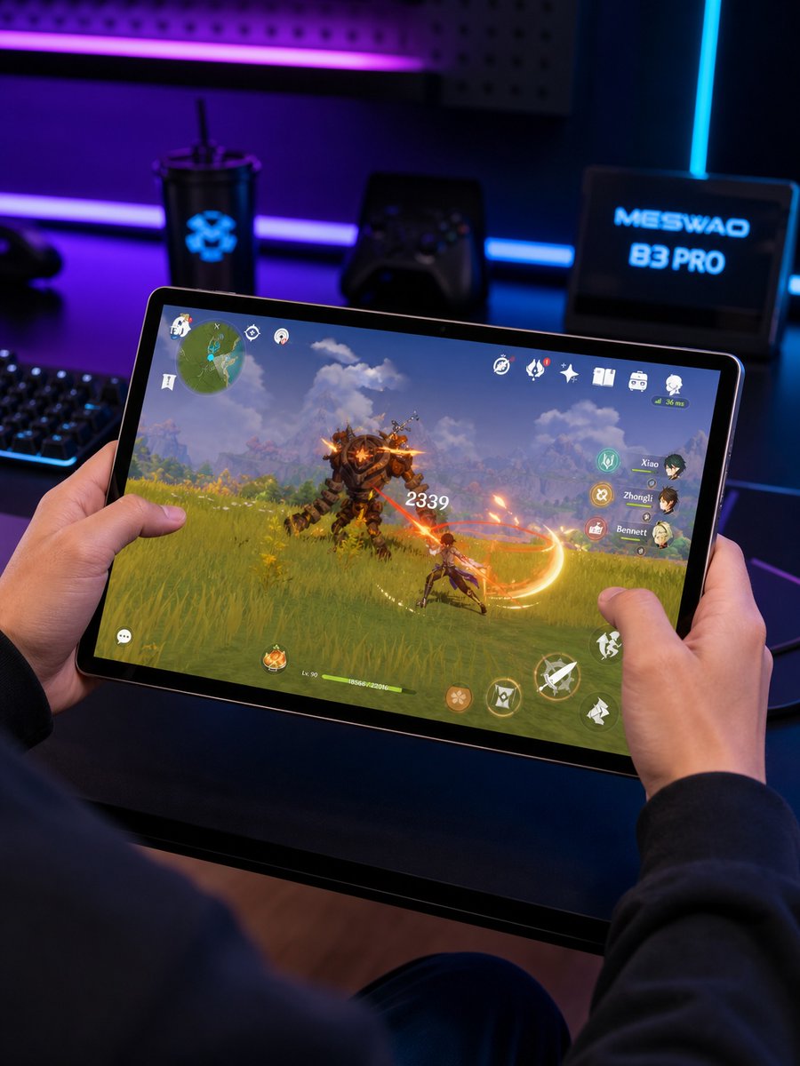 meswao's tweet photo. Elevate Your Home Experience! 🏡🎬🎮 Transform your living space into an entertainment hub with the Meswao B3 Pro 15.6-inch Tablet. Its stunning 15.6-inch display and immersive sound bring movies, games, and video calls to life like never before.
#Meswao #BigScreen #TabletLife https://t.co/pbaWBUh1OC