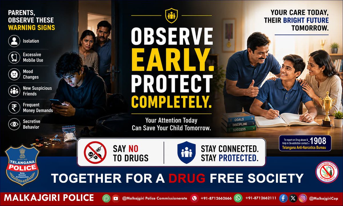 Malkajgiri Police tweet media
