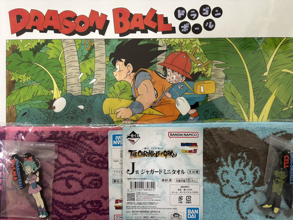ドラゴンボール1番くじ引いて来た✨ くじ運ないけど、娘が帰ってくるの