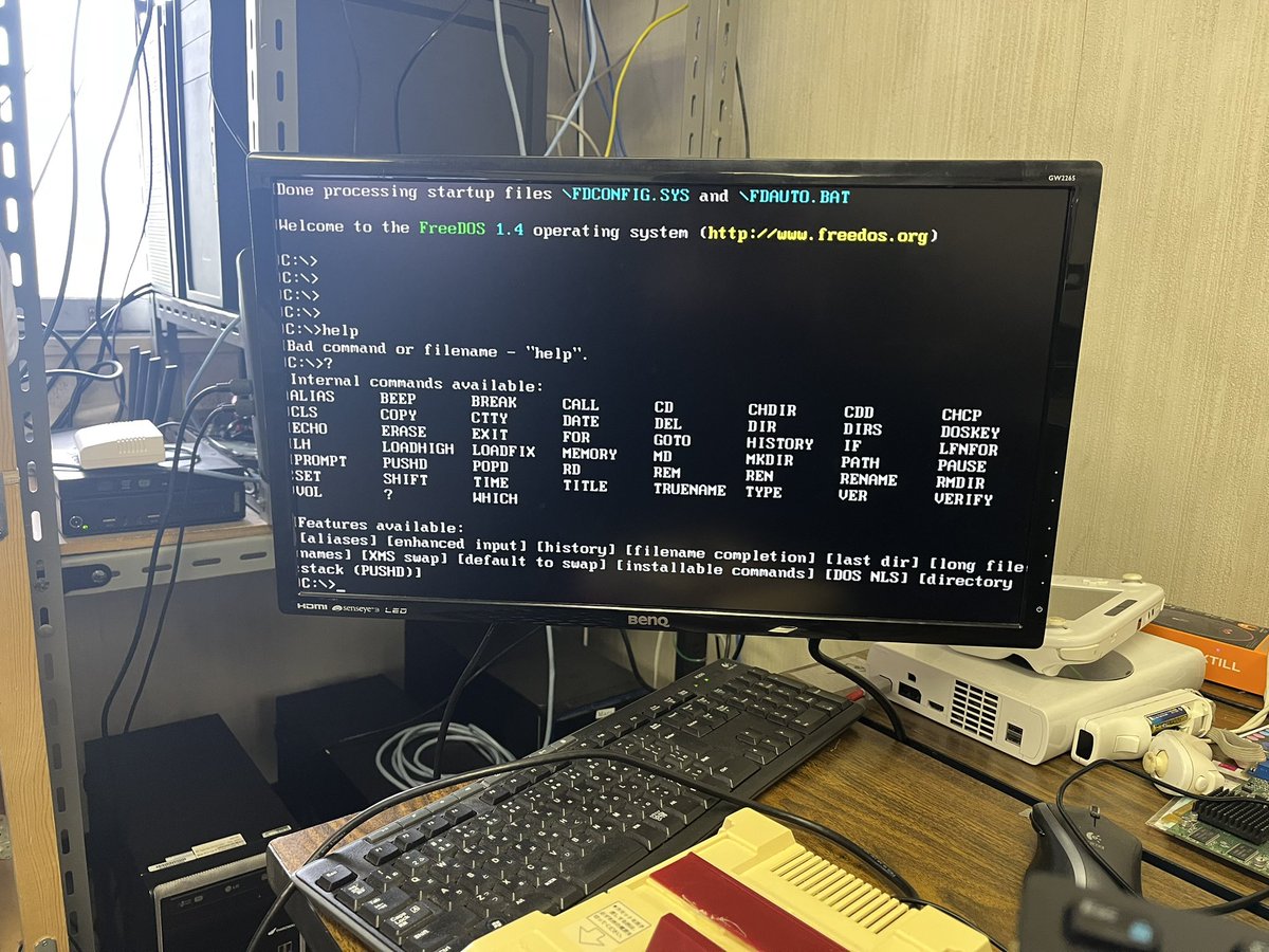 XxxkatuobusixxX's tweet photo. ファミコンpc完成👏 https://t.co/46nZ0Gt7yd
