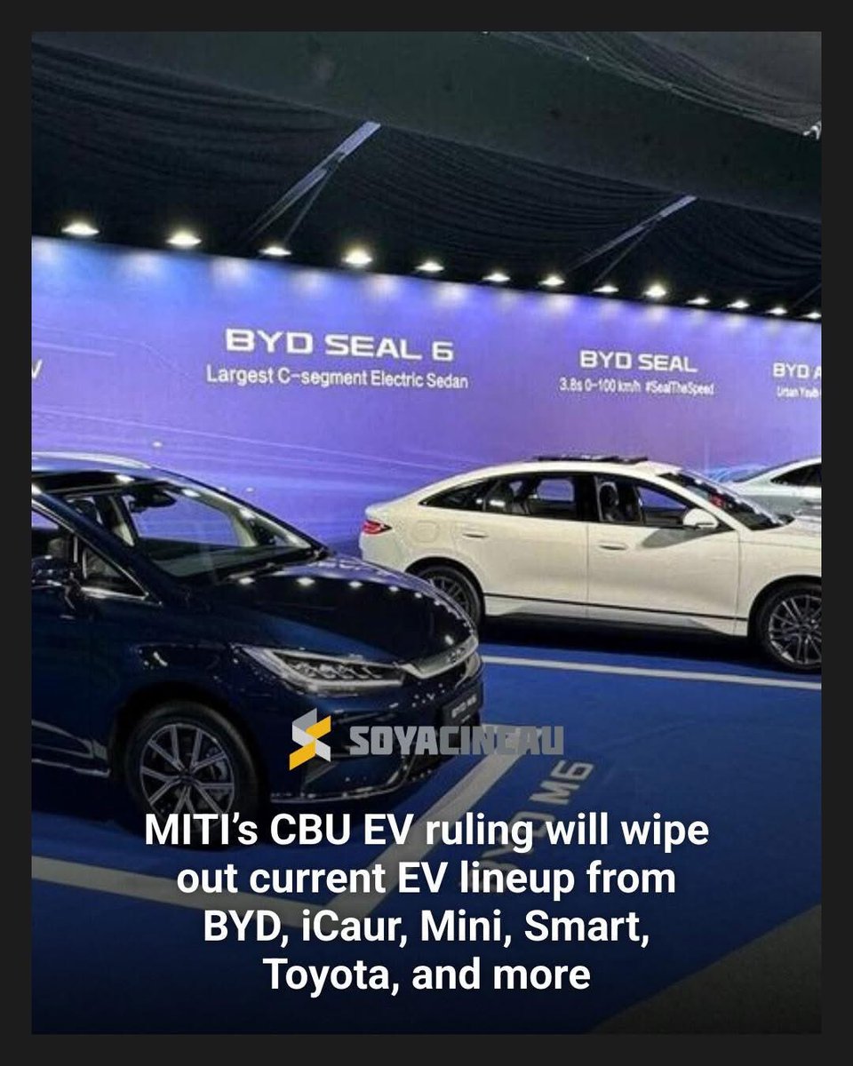 While Malaysia‘s fuel subsidy bill is on the rise, MITI thinks it’s a good idea to reduce affordable EV options for Malaysians. Here are the top models that would be affected by the new policy.