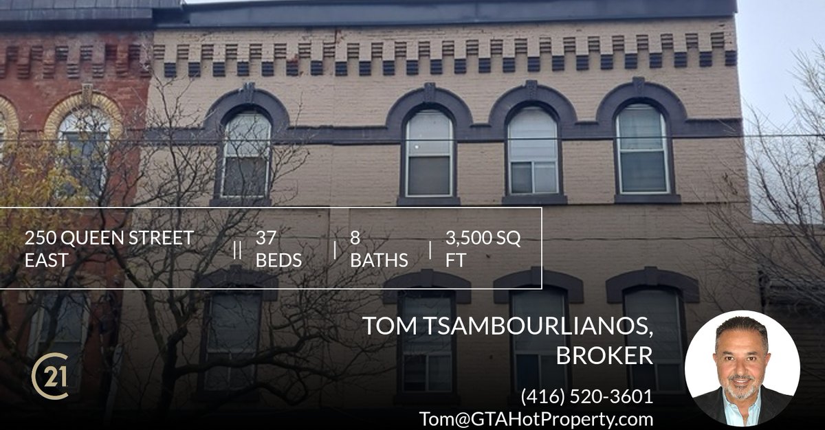 GTAHotProperty's tweet photo. Retail space plus | 37 Tenants

Tom Tsambourlianos
Broker
416-520-3601
Tom@GTAHotProperty.com https://t.co/7X1sHjq0mJ https://t.co/3Xivp4xLn6