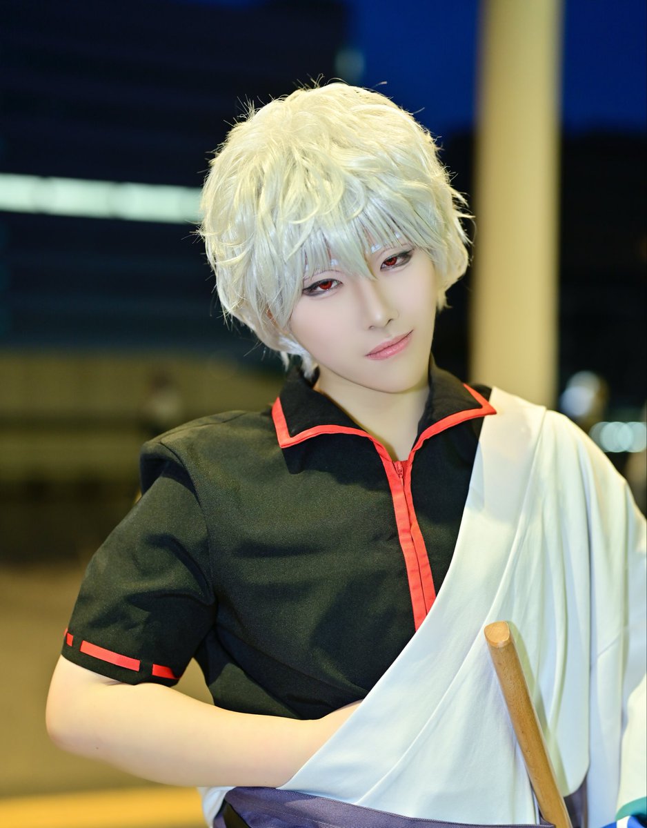 ※コスプレ⚠︎
【 gntm /坂.田.銀.時】
　
📸:evaPさん
 #アコスタさいたま