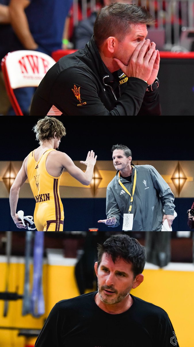 ASUWrestling's tweet photo. Lee Pritts. Associate Head Coach. https://t.co/3XHybcDm4v