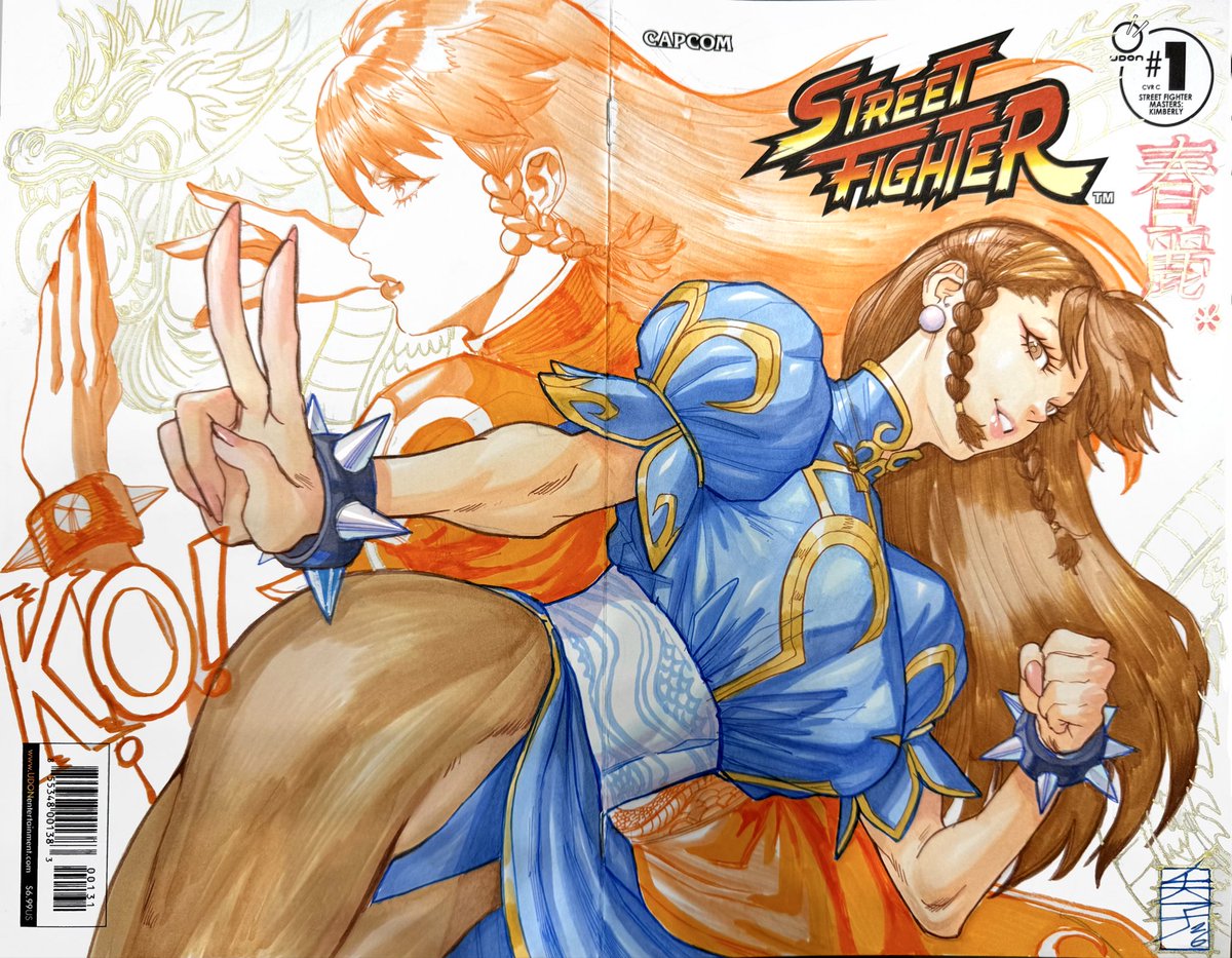 Street Fighter Chun Li full color cover 
Wrap around 

#streetfighter #chunli #Streetfighter６